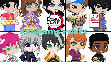 Fandoms react: Introduction!| set to 2x speed