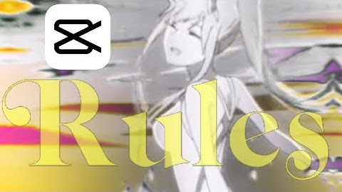 ZERO TWO EDIT // CAPCUT GLITCHY STYLE // RULES - DOJA CAT