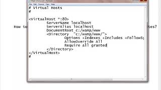 How to enable local network users to access wamp websites