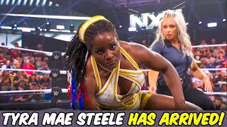 Tyra Mae Steele Shuts Down Haters In Nxt Debut
