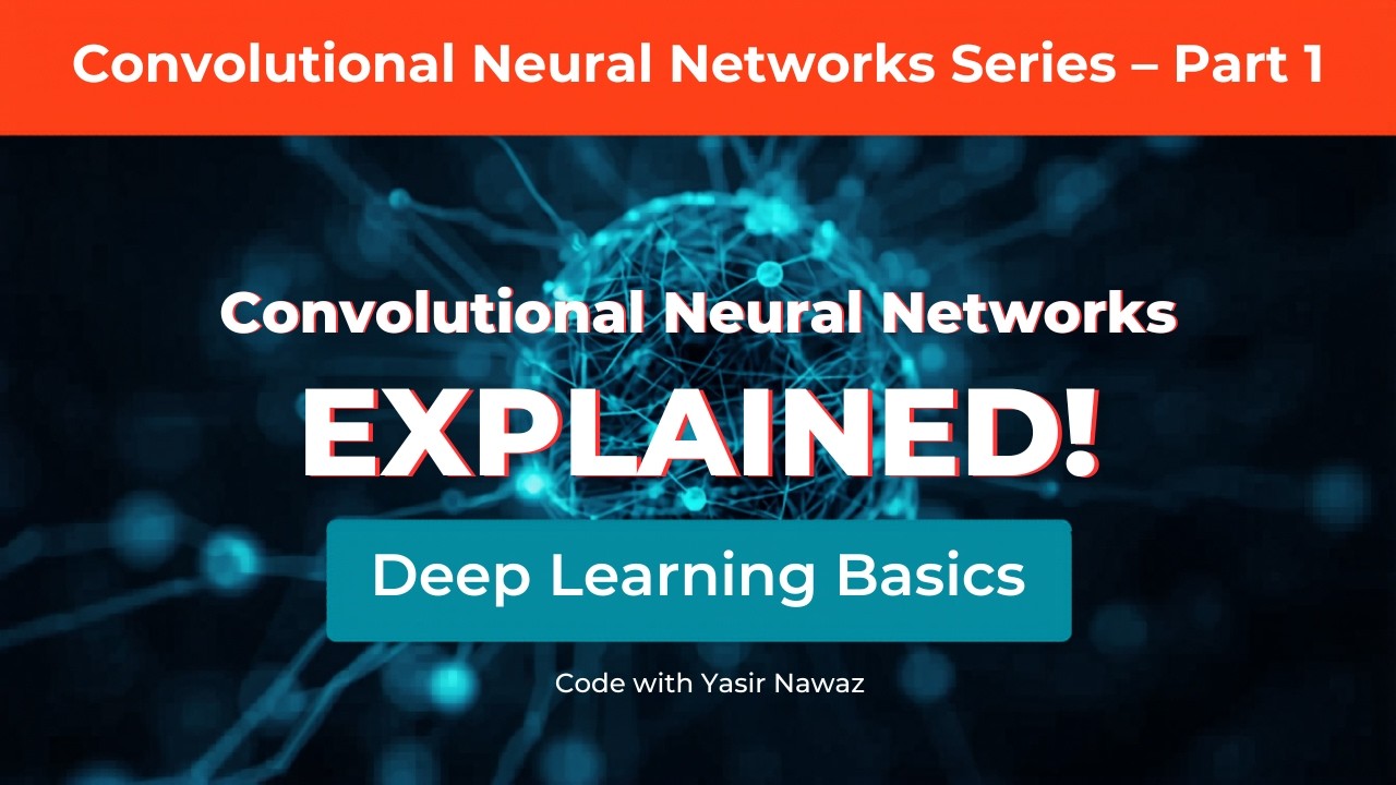 Introduction to Convolutional Neural Networks (CNN) – Part 1 - YouTube