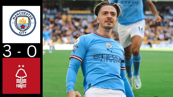 Man city 3 - 0  Nottingham forest  | highlights football