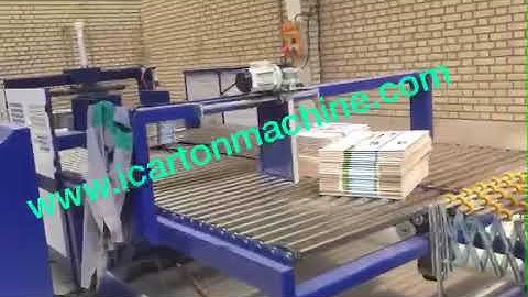 Automatic Folder Gluer + Strapping Machine