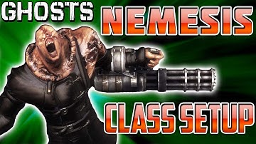COD Ghosts - "NEMESIS Resident Evil" Custom Class Setup "ULTIMATE KILLER" (Call of Duty) | Chaos