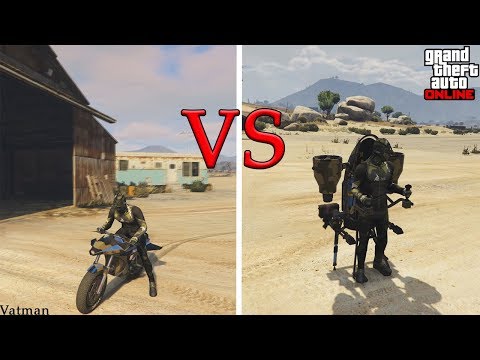 Оппрессор VS Джетпак. Что лучше в GTA Online???