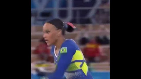 Rebeca Andrade garante medalha de prata 🥈 no individual geral