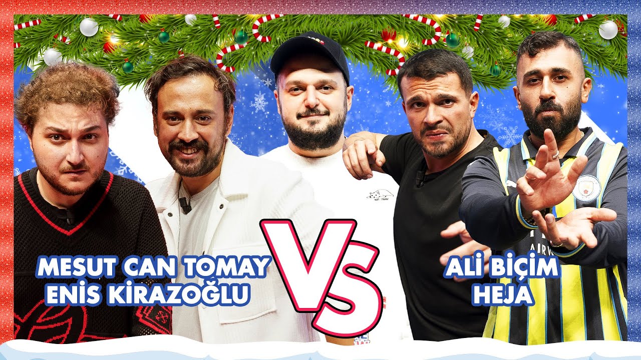 YILBAŞI ÖZEL 4/4: @MesutCanTomay @EnisKirazogluvideolar VS @bicimali @PurpleHej - @educatedearYT