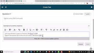 latex demo blackboard ultra