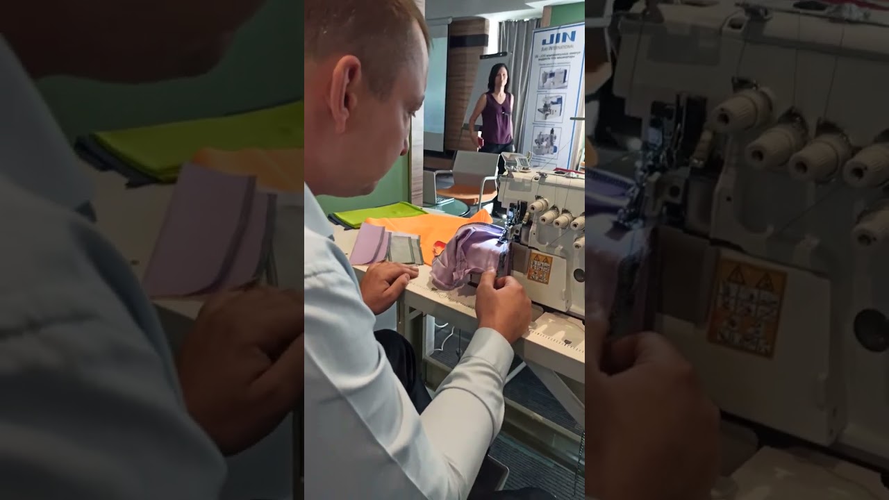 JIN Серия M1 4-х, 5, 6 ниточный оверлок