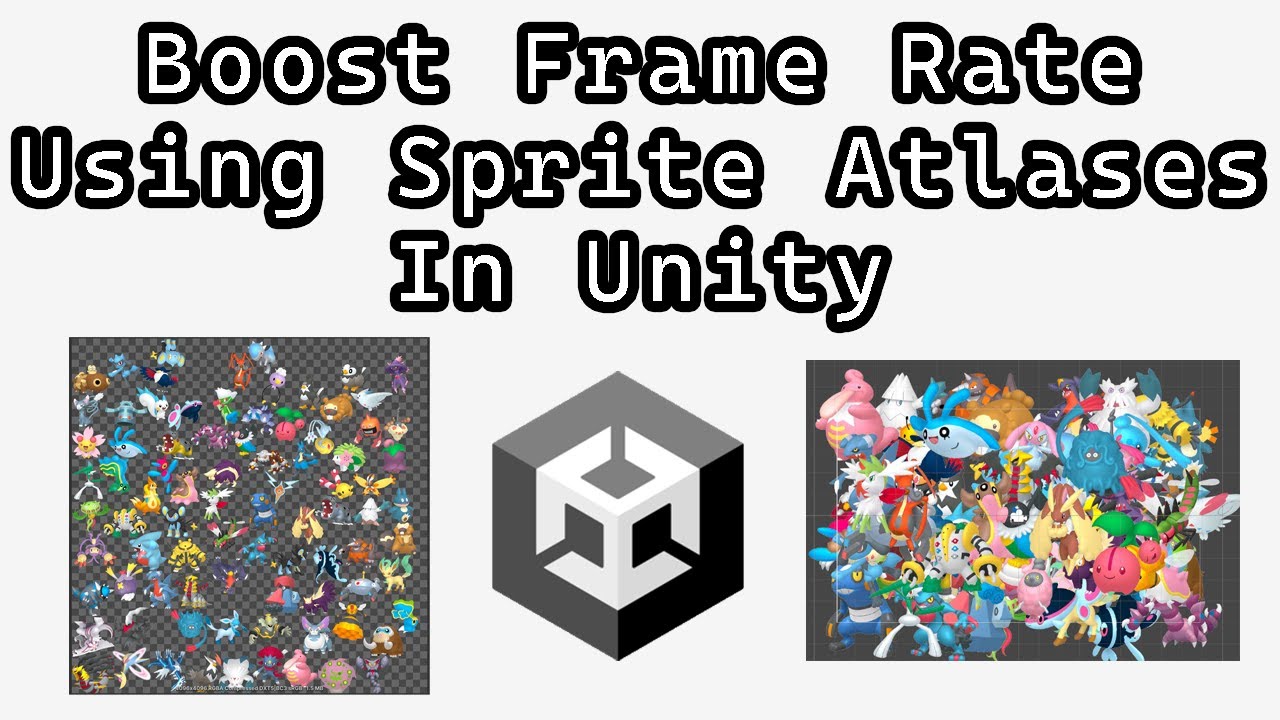 Как оптимизировать 2D-игры Unity с помощью атласа спрайтов