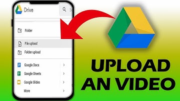 How To Upload An Video To Google Drive ? (QUICK TUTORIAL)
