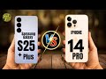 Samsung galaxy s25+ vs iphone 14 pro