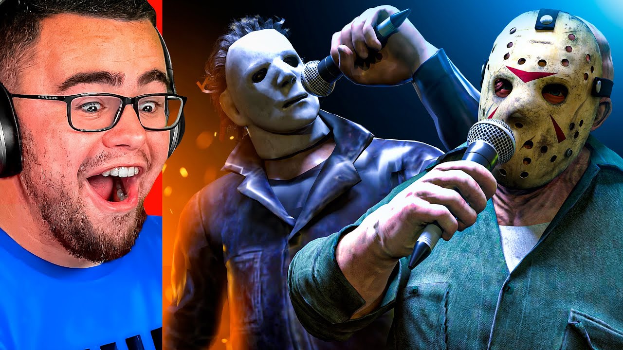MICHAEL MYERS vs JASON VOORHEES Rap Battle! (Reaction)