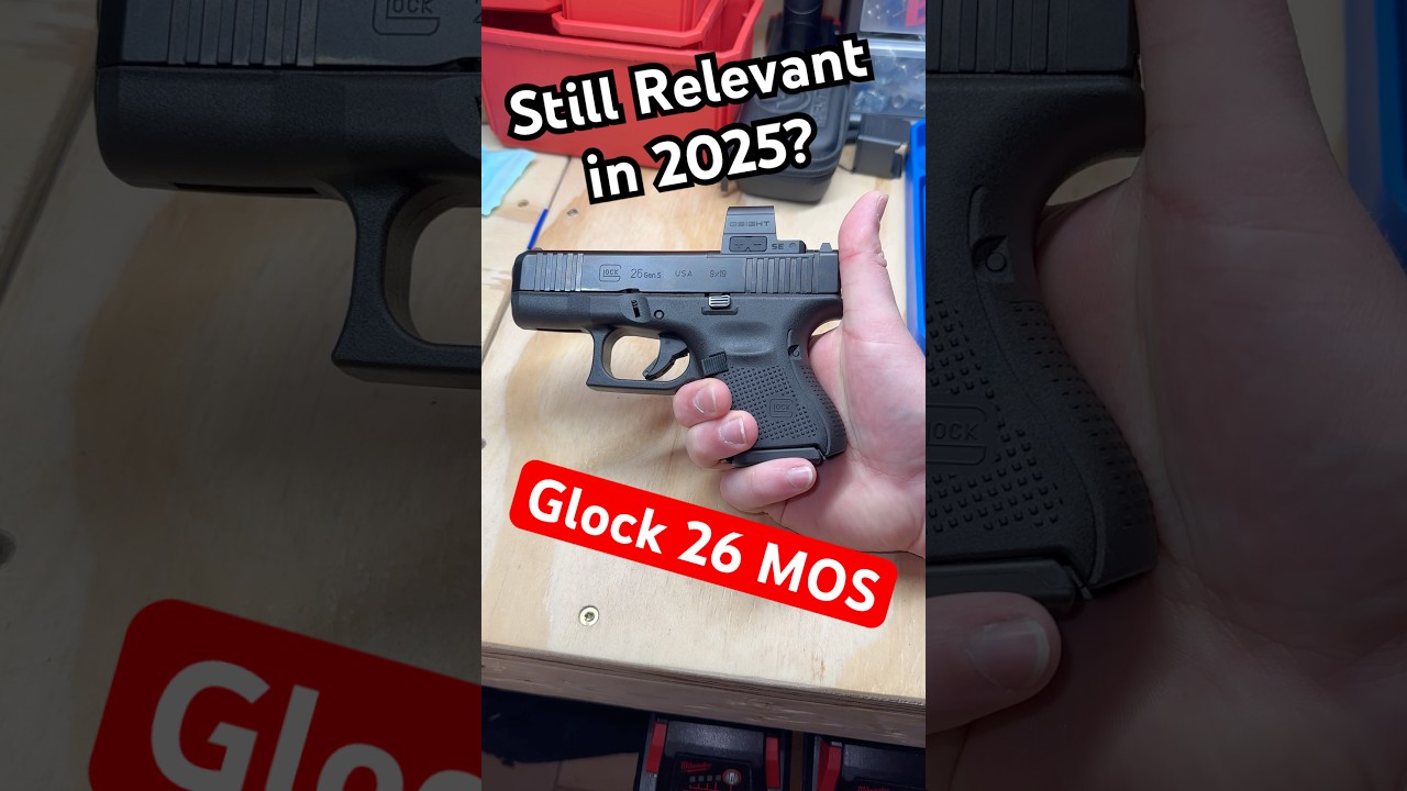 Is the Glock 26 Still Relevant in 2025? 3 Reasons I SAY IT IS! #shorts #edc