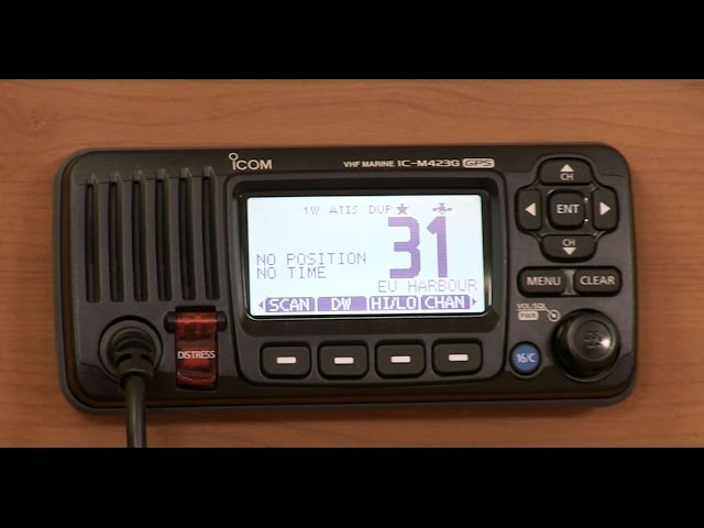 What is ATIS and how to enable it on an ICOM marine radio? class=