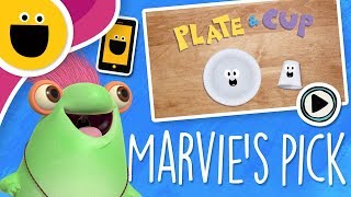 Plate and Cup | Marvie's Pick (Sesame Studios)