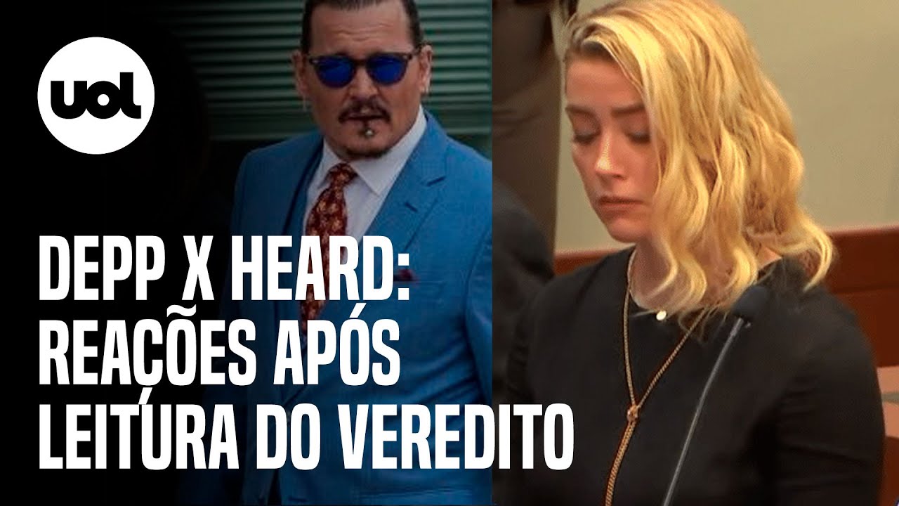 Johnny Depp x Amber Heard: como ficam as carreira dos atores após o  julgamento