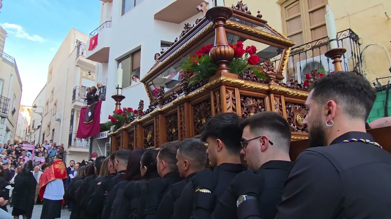 Procesión del Santo Entierro (1). Semana Santa Macael 2025