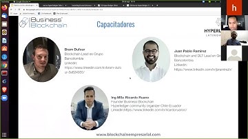 Sesión 1: Curso desarrollador Blockchain en Hyperledger Fabric
