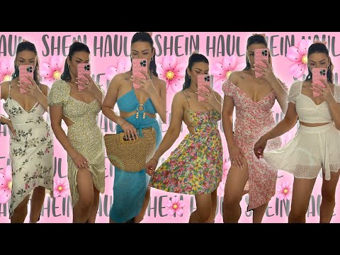 Romantic Floral Summer Dresses | 10+ Items | Shein Try On 2022 Summer Haul