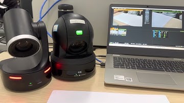 How KATO Atem Vmix Controller KD50X control PTZ NDI Camera tally light system via OBS or VMIX