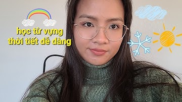 Thêm vốn từ vựng về THỜI TIẾT tiếng Đức, Vlog từ vựng #9