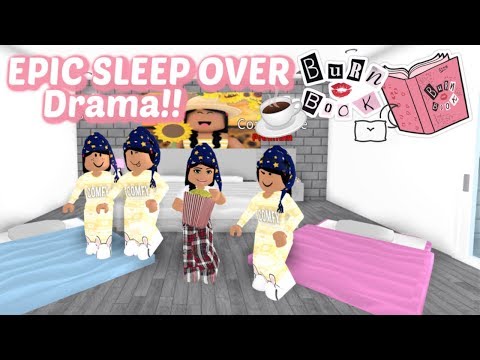 I INVITED THE POPULAR GIRLS TO MY SLEEPOVER...!II Roblox Bloxburg