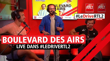 Boulevard des Airs interprète "Dis-moi comment tu danses" en live dans #LeDriveRTL2 (07/09/21)