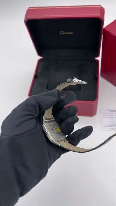 Pre-owned 2020 Cartier Limited Edition Santos Dumont XL 500 Pieces W2SA0025 Watch