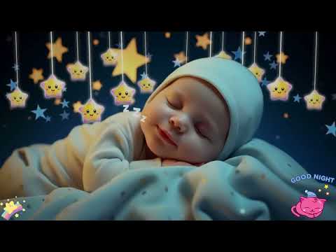 Soothing Baby Sleep Music 🎵 Fall Asleep in 3 Minutes with Mozart & Brahms Lullabies 💫 Deep Sleep