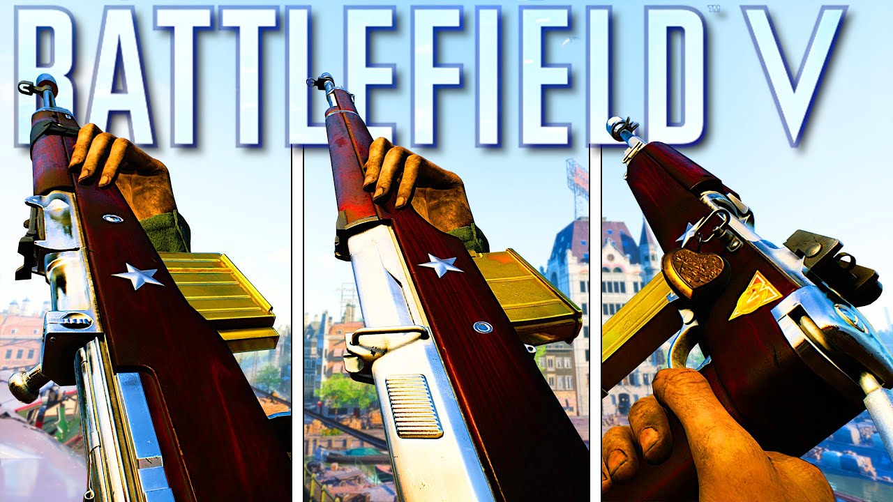 Battlefield 5: Playing With Different Semi-Automatic-Rifles - YouTube