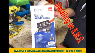 Hard Wire an EMS - 30 amp vintage RV - Progressive Industries EMS Install - (EMS-HW30C)