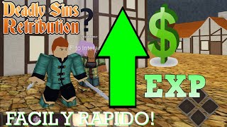 Como Subir De Nivel Y Conseguir Dinero Facil Y Rapido - deadly sins retribution seven deadly sins game coming to roblox ibemaine