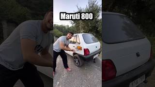 Maruti 800 || Mileage Test  #minivlog #maruti800 #mileage_test #shorts #tranding