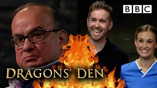 Dragons BATTLE over TINY stake in NHS nurse's amazing skincare product | Dragons' Den - BBC