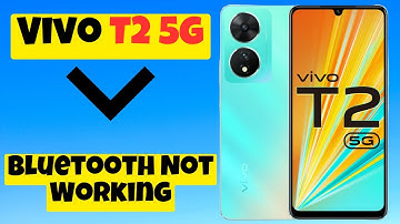 Bluetooth Not Working || How to use bluetooth || How to solve bluetooth issues Vivo T2 5g