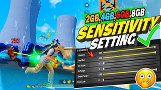 Free Fire Max Headshot Setting After Update 2026⚡Best Sensitivity Settings ⚙️| Sensitivity Setting