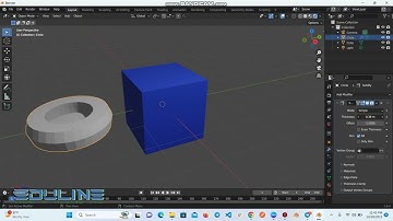 #blender3d  Crash Course-Materials and Modifiers #4