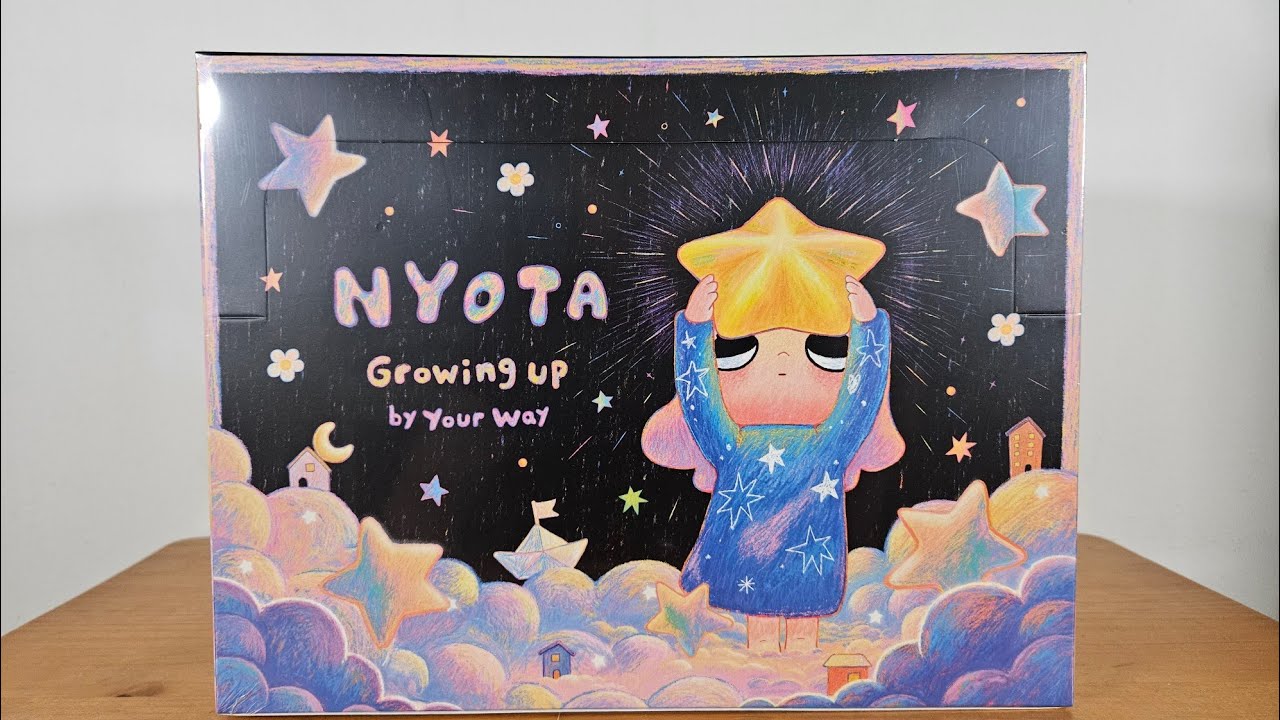 Unboxing Pop Mart Nyota - Growing Up Your Way Full Case - YouTube