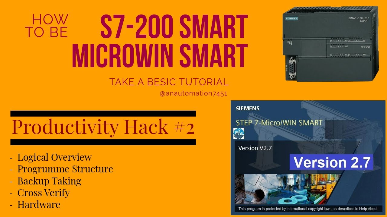 S7 200 SMART OVERVIEW | MICROWIN SMART - YouTube