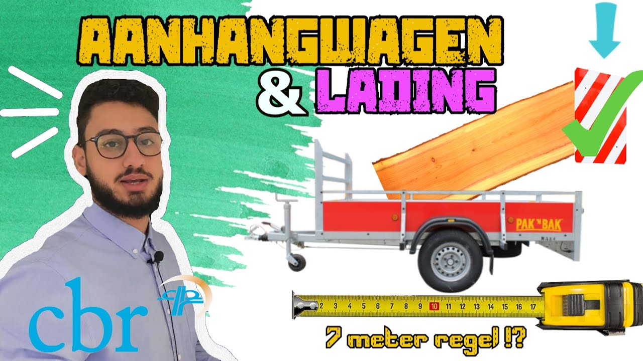 Aanhangwagen en Lading -CBR Auto Theorie examen 2020!