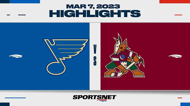 NHL Highlights | Blues vs. Coyotes - March 7, 2023