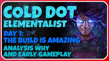 [POE 3.22] Cold DoT Elementalist League Start Experience | Path of Exile Trials of Ancestors