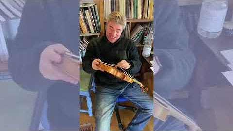 How long is a piece of string? Changing the gut strings on a Baroque Violin.
