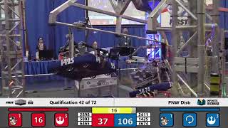 1425's Climber Absolutely Explodes!!! 2020 Clackamas Academy FRC