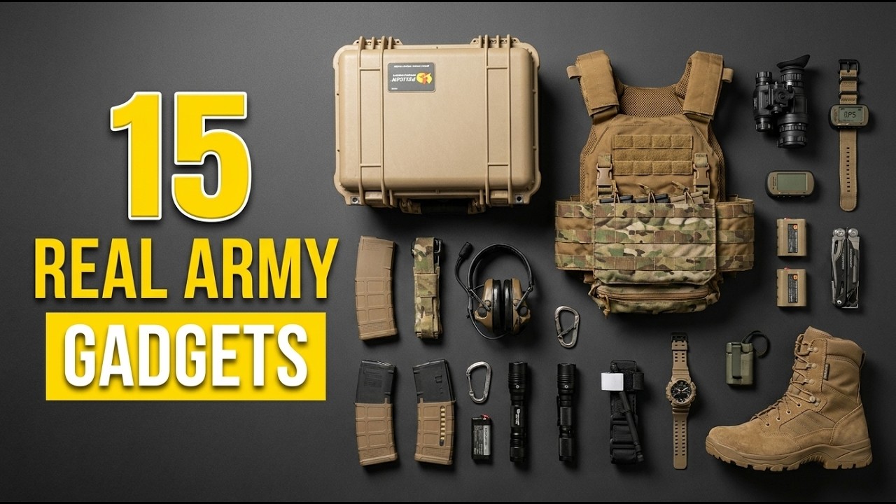 15 Military Gadgets You Can Buy (That The Army Actually Uses) - YouTube