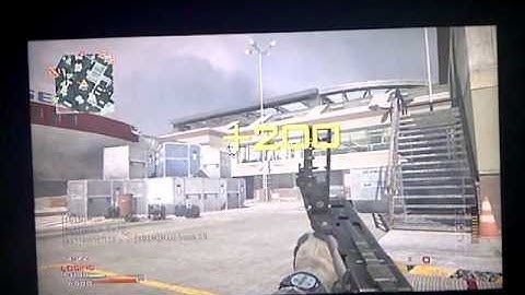 MW3 lucky throwing knife kill