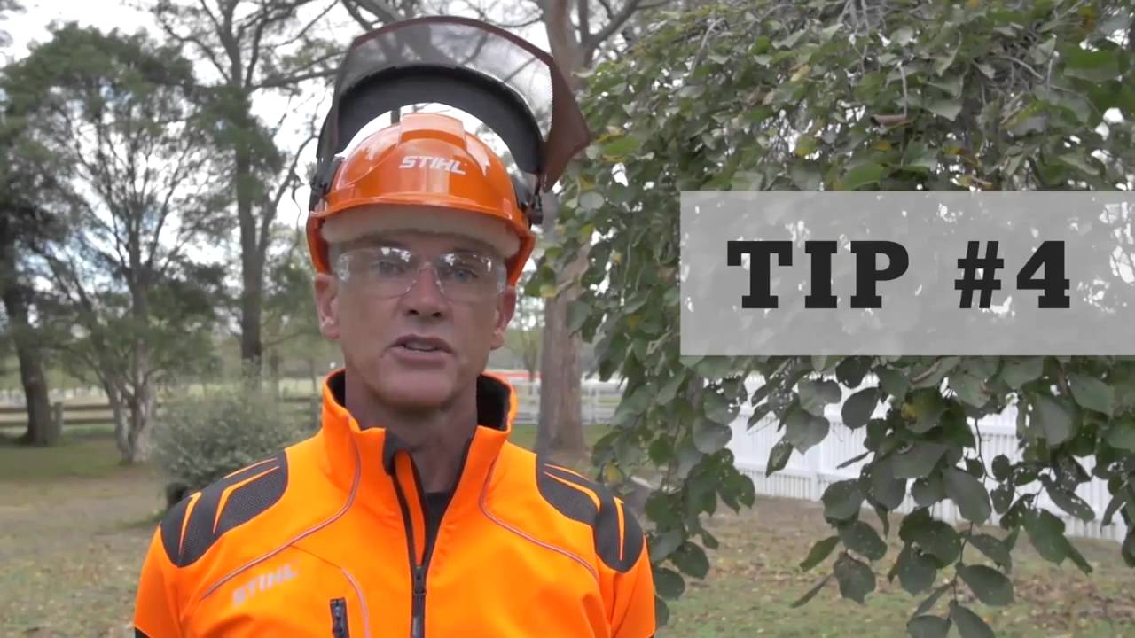 Chainsaw Safety Tips STIHL & Interlink Training YouTube