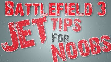 Battlefield 3 JET TIPS for Noobs (Jet Tutorial + Jet Cannon Gameplay)
