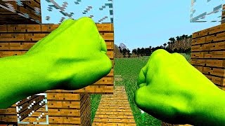 Realistic Minecraft Hulk